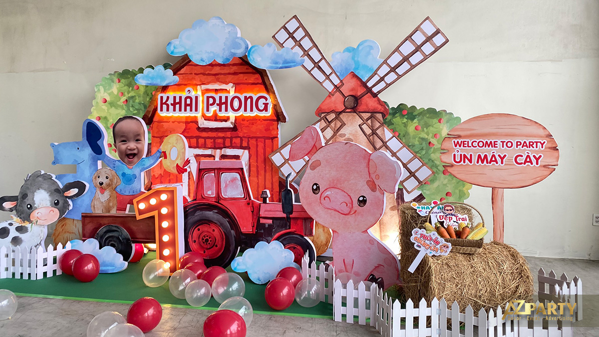 Mô hình trang trí đáng yêu mang dấu ấn riêng của bé Khải Phong