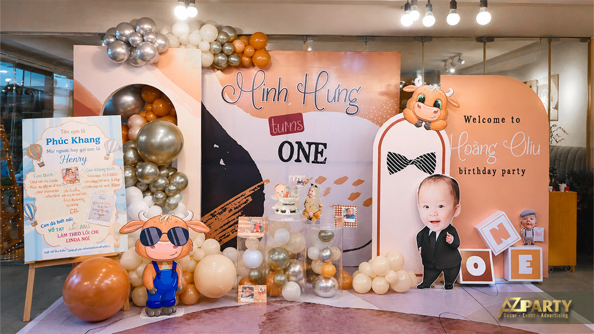 Góc check-in hoàn hảo lưu giữ kỷ niệm cho gia đình và khách mời