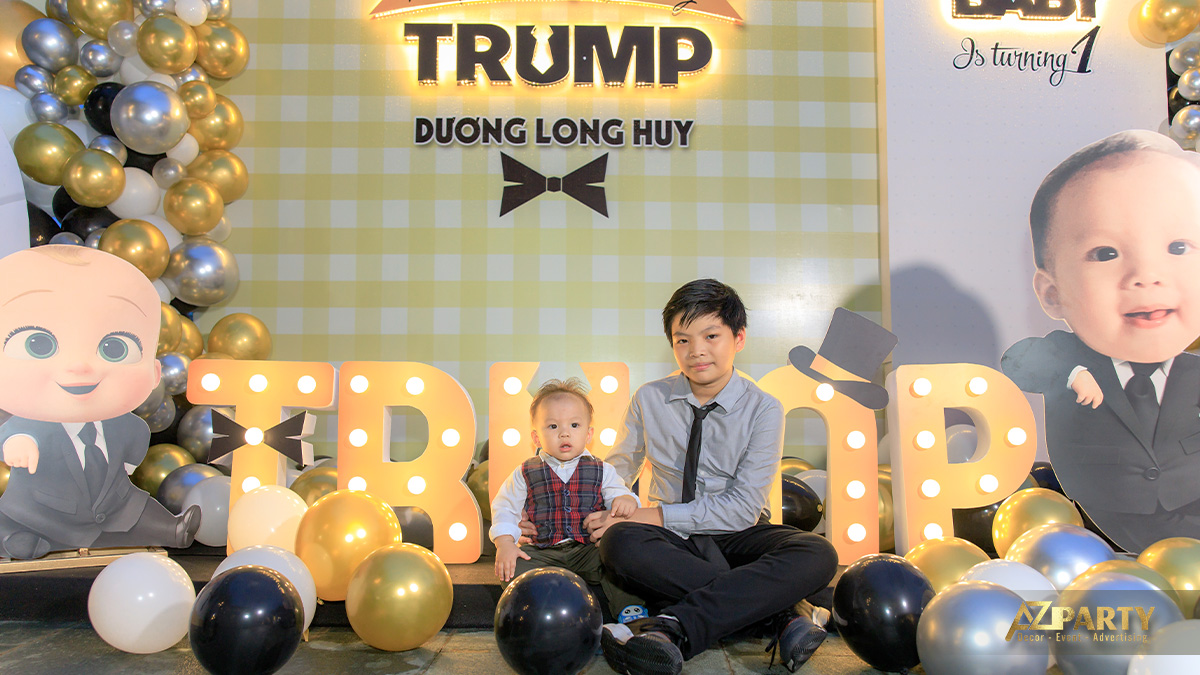 Chi tiết phụ kiện trang trí ngộ nghĩnh mang dấu ấn riêng của bé Trump