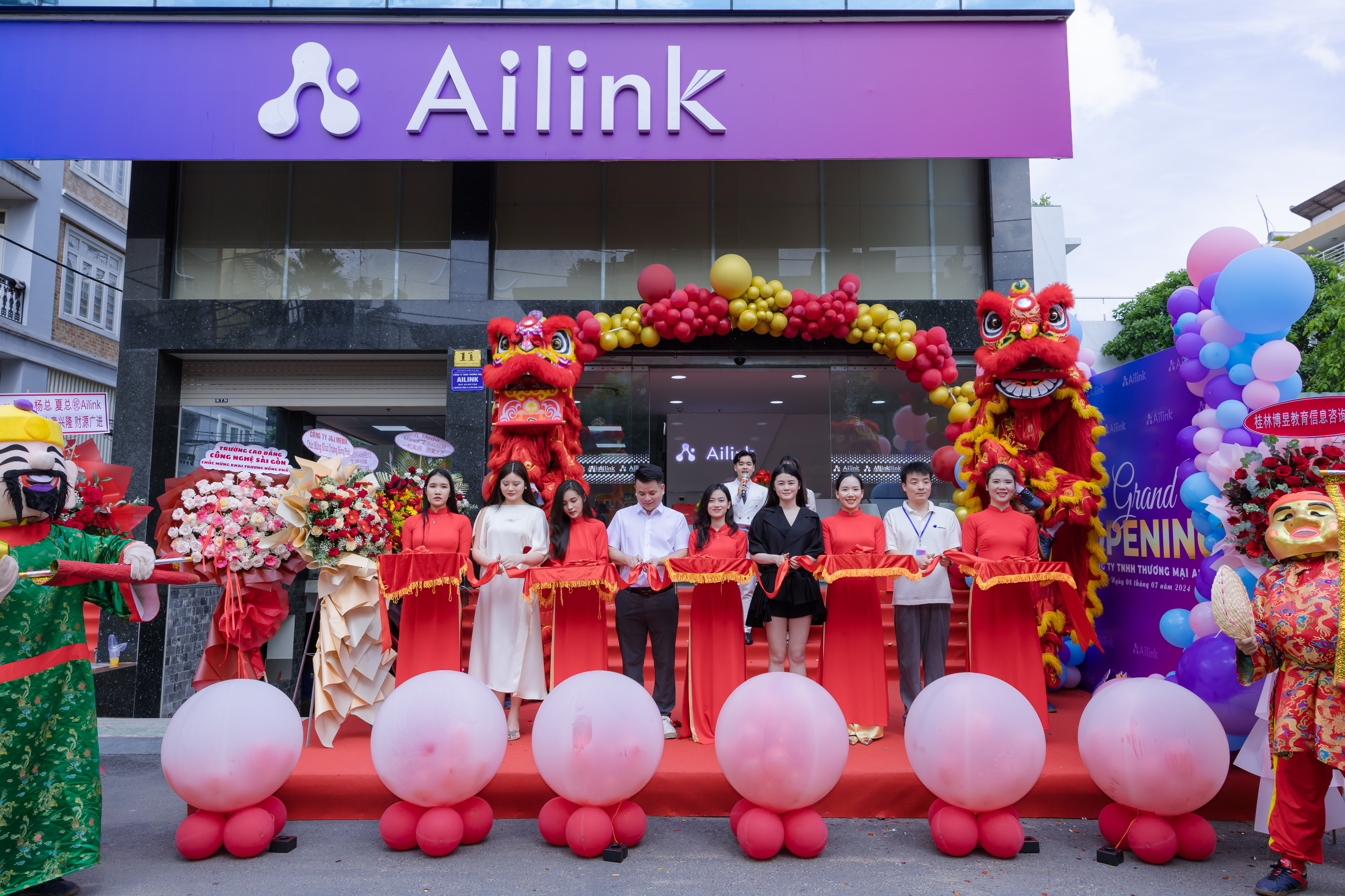 Tổ chức sự kiện khai trương công ty Ailink tại Bình Thạnh | AZparty
