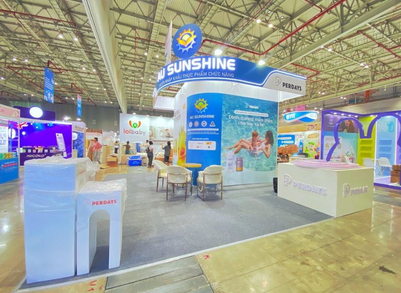 Tổng hợp mẫu gian hàng hội chợ triển lãm năm 2025