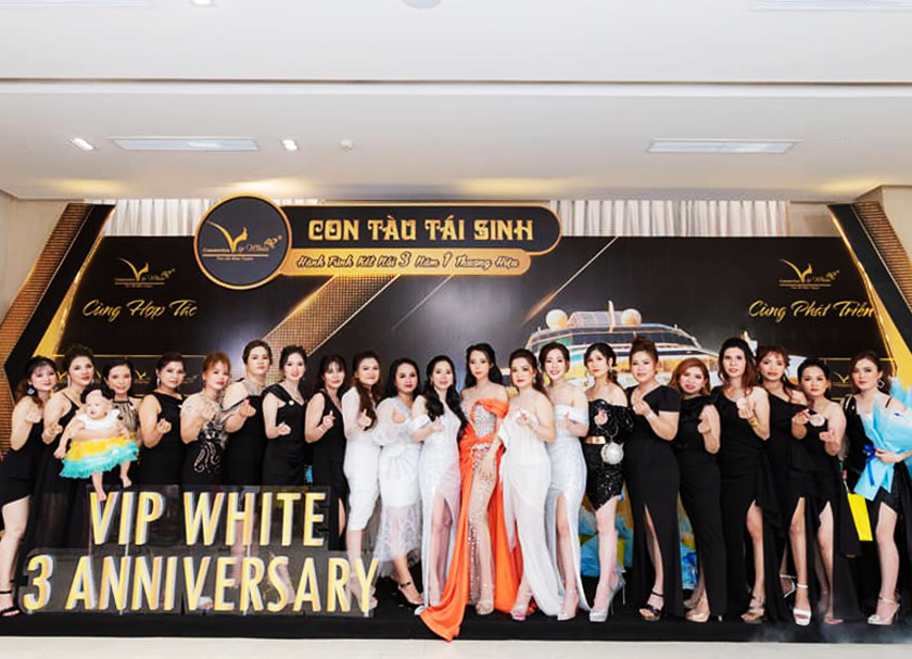 Tiệc kỷ niệm chặng đường 03 năm cùng nhau đồng hành - Vip White