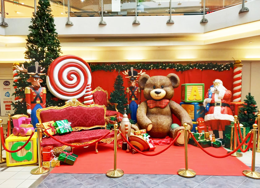 Dịch vụ trang trí Noel tại trung tâm thương mại uy tín