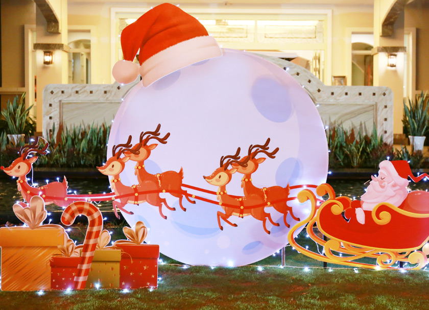 Lâu đài Chateau Phú Mỹ Hưng “khoác áo mới” đón lễ hội Noel