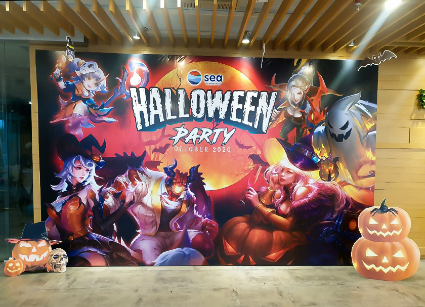 Không khí Hallloween ngập tràn văn phòng SEA với concept ấn tượng