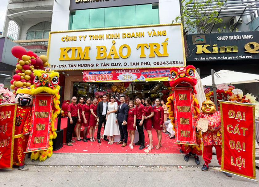 Hân hoan sự kiện khai trương Kim Bảo Trí Jewelry