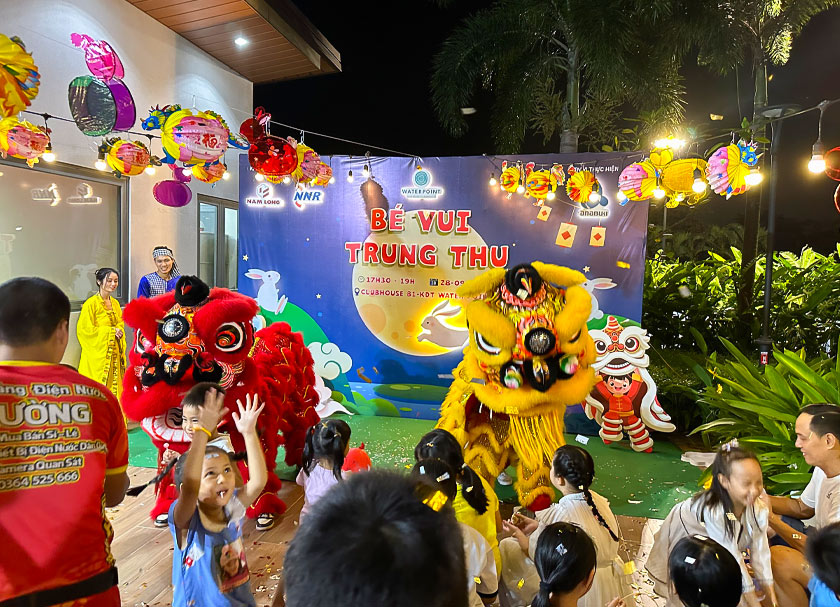 Khu đô thị Waterpoint tưng bừng đón trăng rằm tháng 8