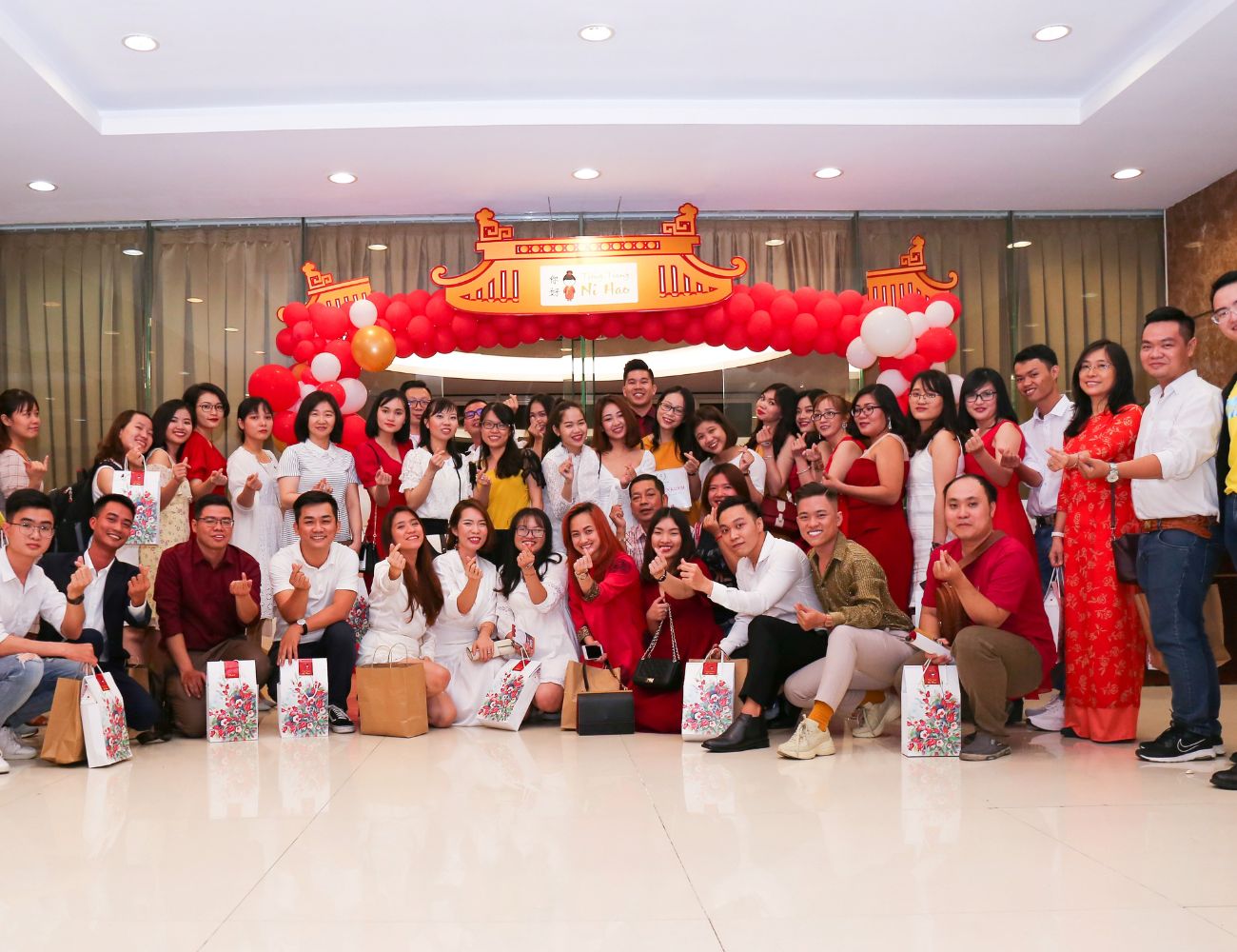 Tiệc Tất Niên Trung Tâm Tiếng Trung Ni Hao