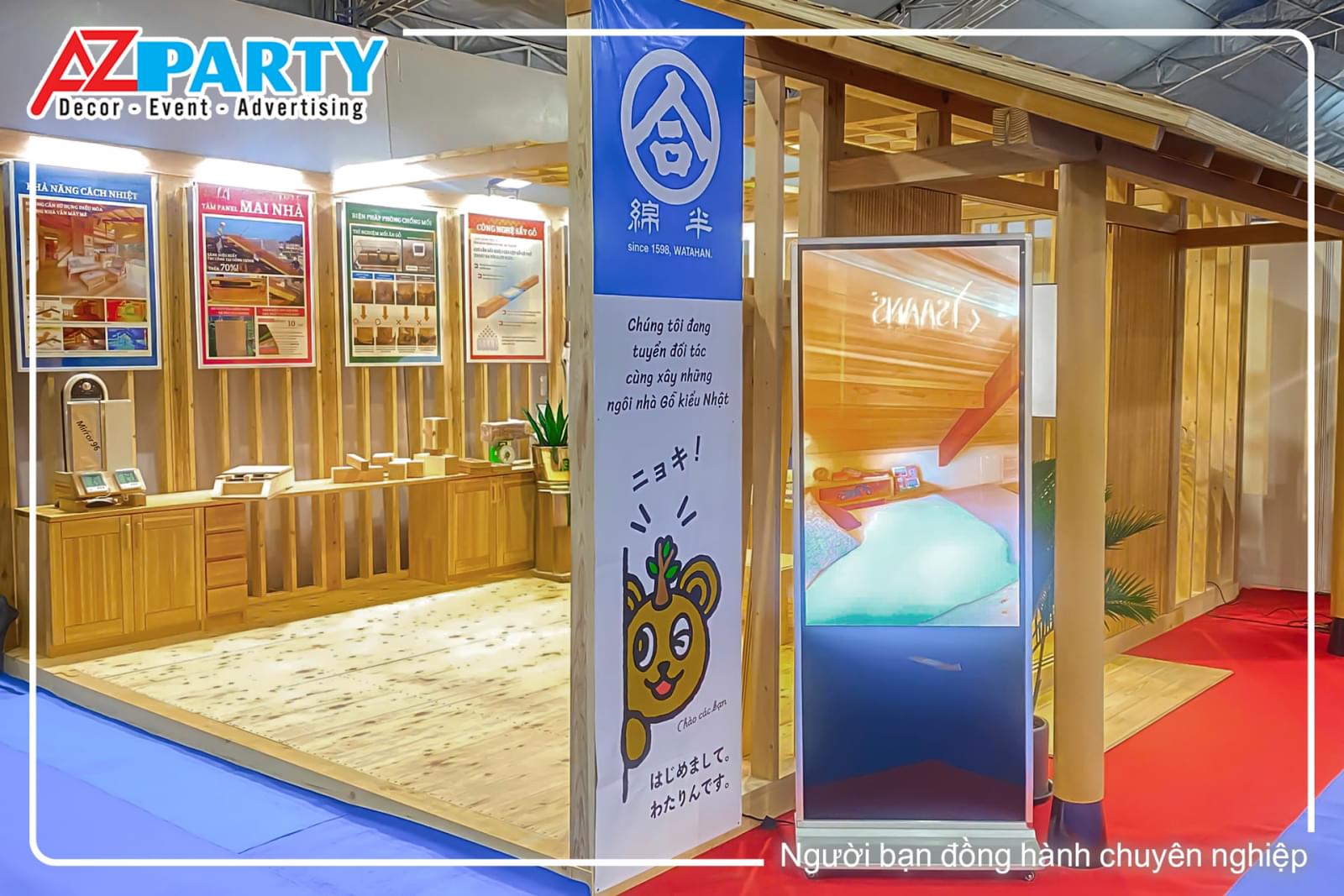 Gian hàng gây ấn tượng tại triển lãm