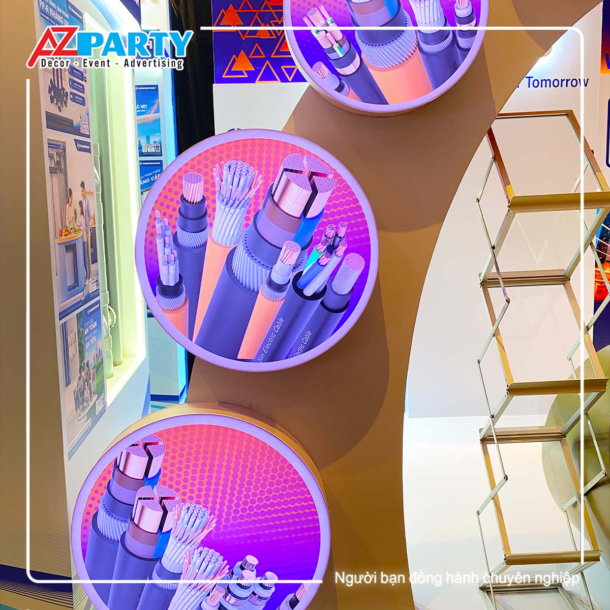cổng vào của booth