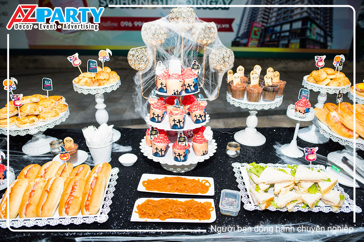 bánh kem, bánh phô mai halloeen