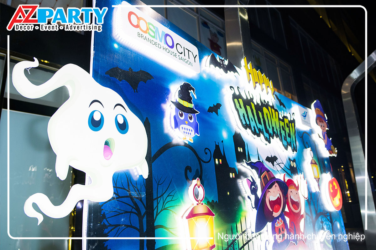 góc trái của backdrop