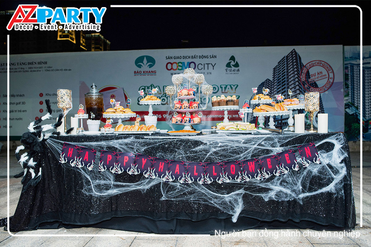 teabreak với những loại bánh Halloween