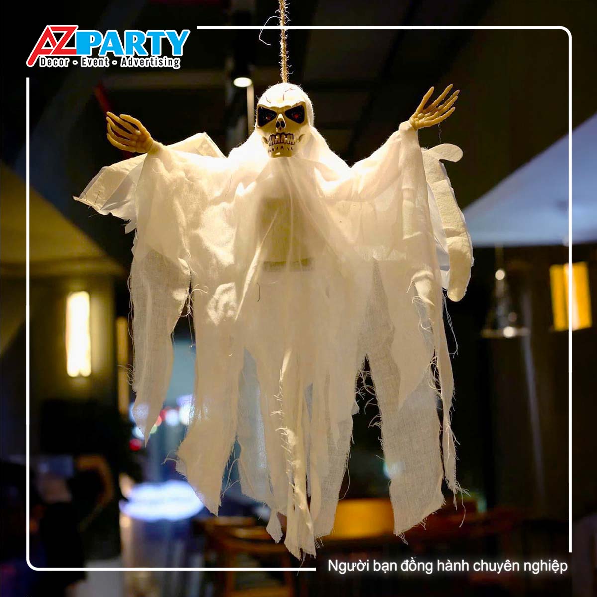 cận cảnh con ma trắng