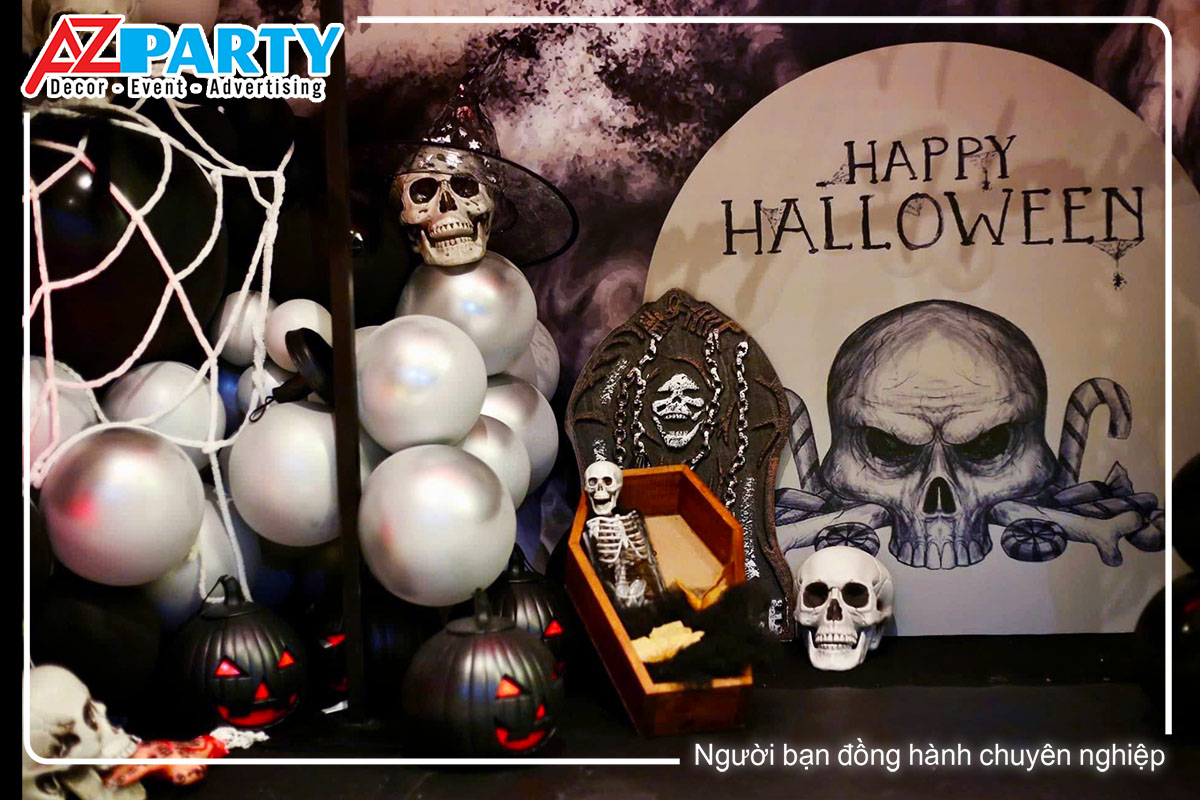 đầu lâu và bộ xương trong quan tài