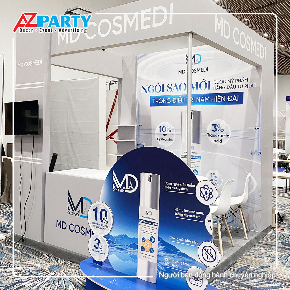 các chi tiết phối hợp hài hòa tạo nên tổng thể bắt mắt