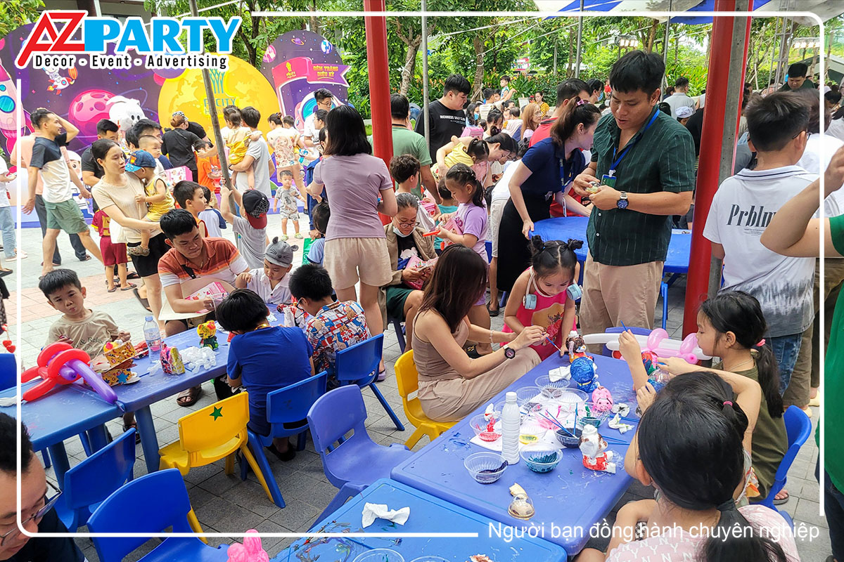 toàn cảnh trung thu với nhiều hoạt động của các cư dân Picity High Park
