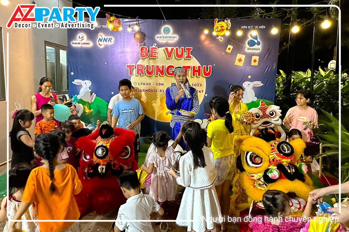 hoạt động phá cỗ đêm trung thu