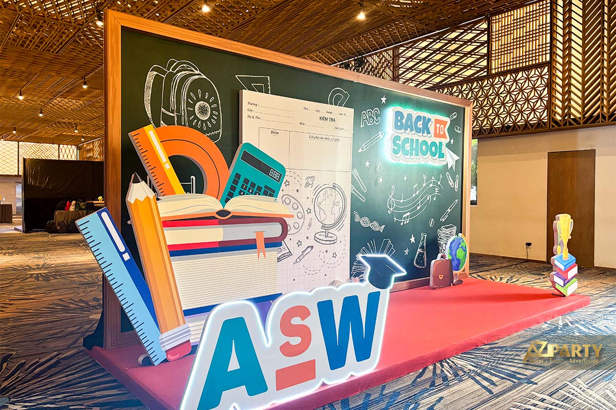 Booth checkin sự kiện YEP