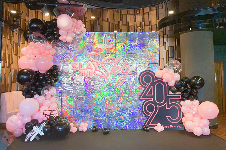 Backdrop YEP Lung Linh Của Thương Hiệu Nail La Mos