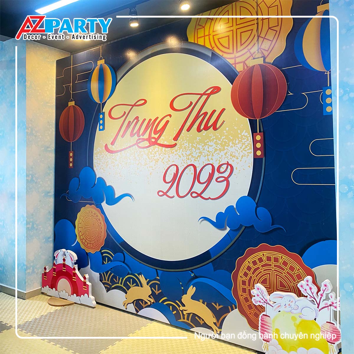 backdrop ngập tràn màu sắc