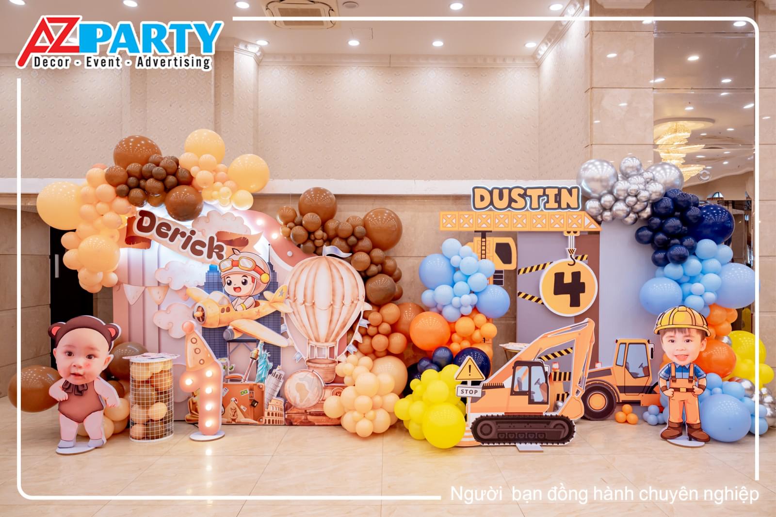 Backdrop sinh nhật 