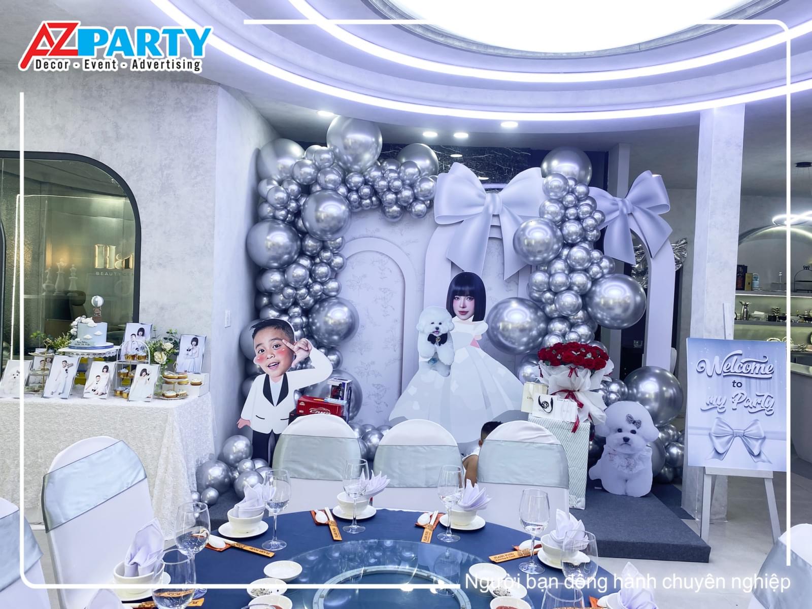 Toàn cảnh backdrop sinh nhật