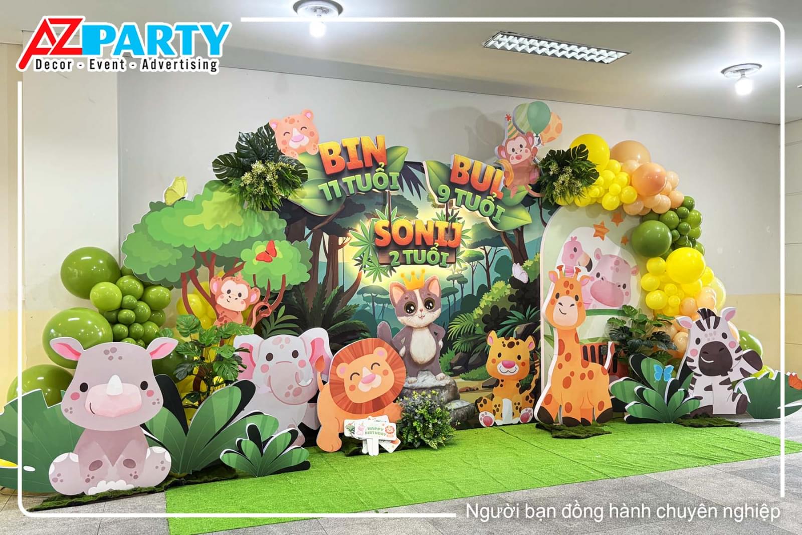 Góc chụp khác của backdrop safari