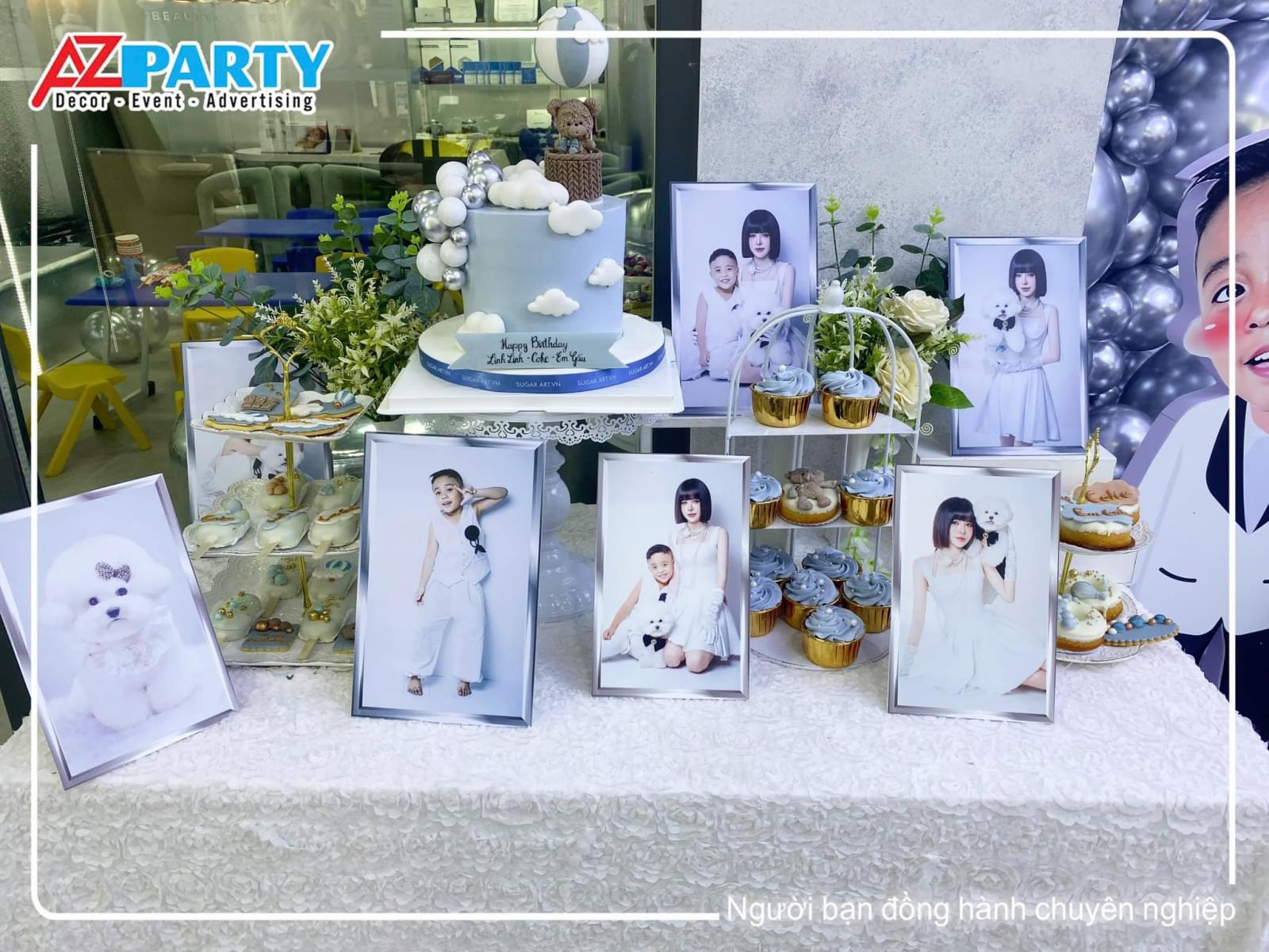 Bàn gallery decor cực xinh