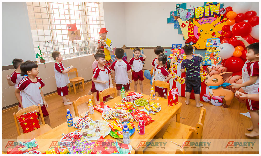 trang trí bàn sinh nhật cho bé 4