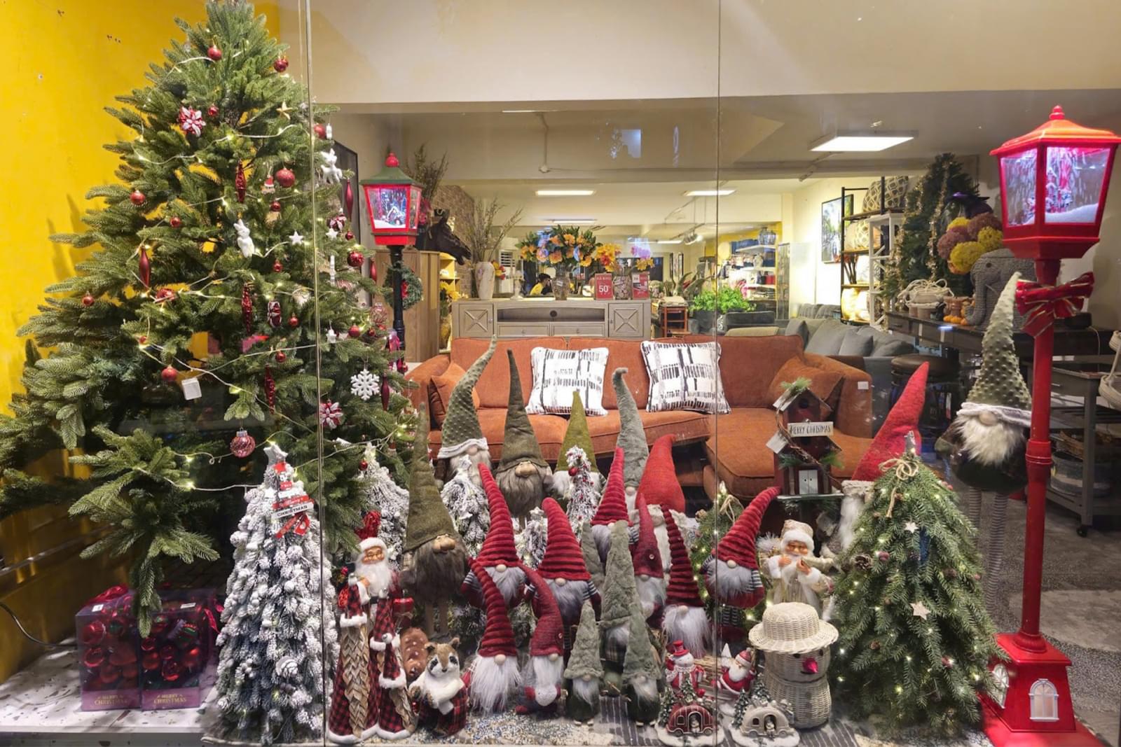 Decor thần lùn noel ngộ nghĩnh