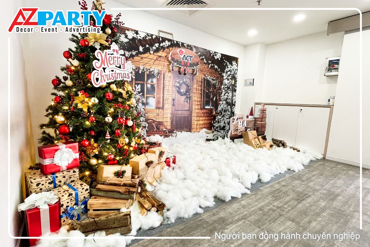 góc chụp bên trái của tiểu cảnh