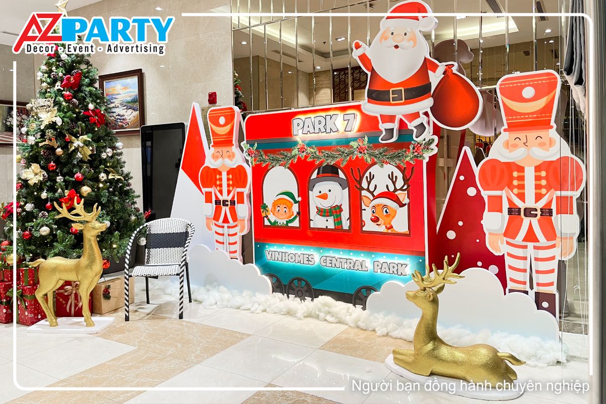 Góc bên phải của tiểu cảnh tại sảnh B