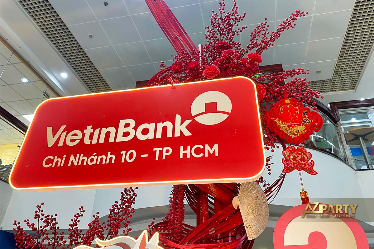 Chi tiết bảng Tên của tiểu cảnh Tết