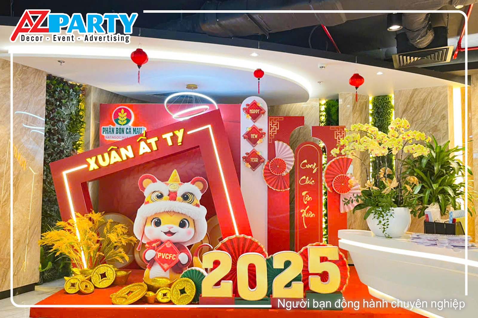 Tiểu cảnh xuân Ất Tỵ với chibi dễ thương