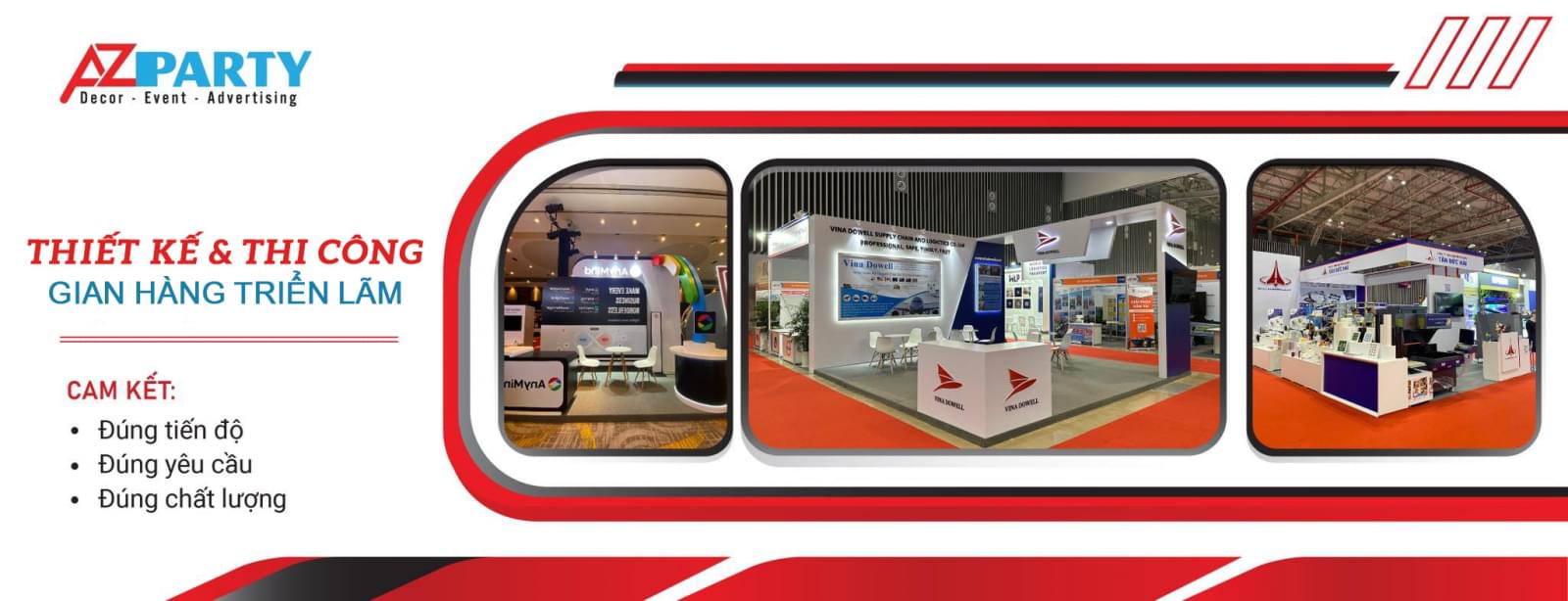 banner thiết kế & thi công gian hàng triển lãm 