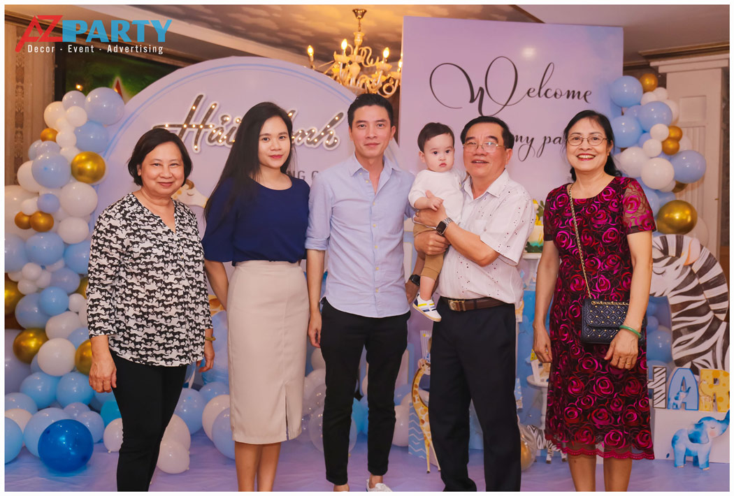 trang trí thôi nôi cho bé trai chủ đề động vật 1